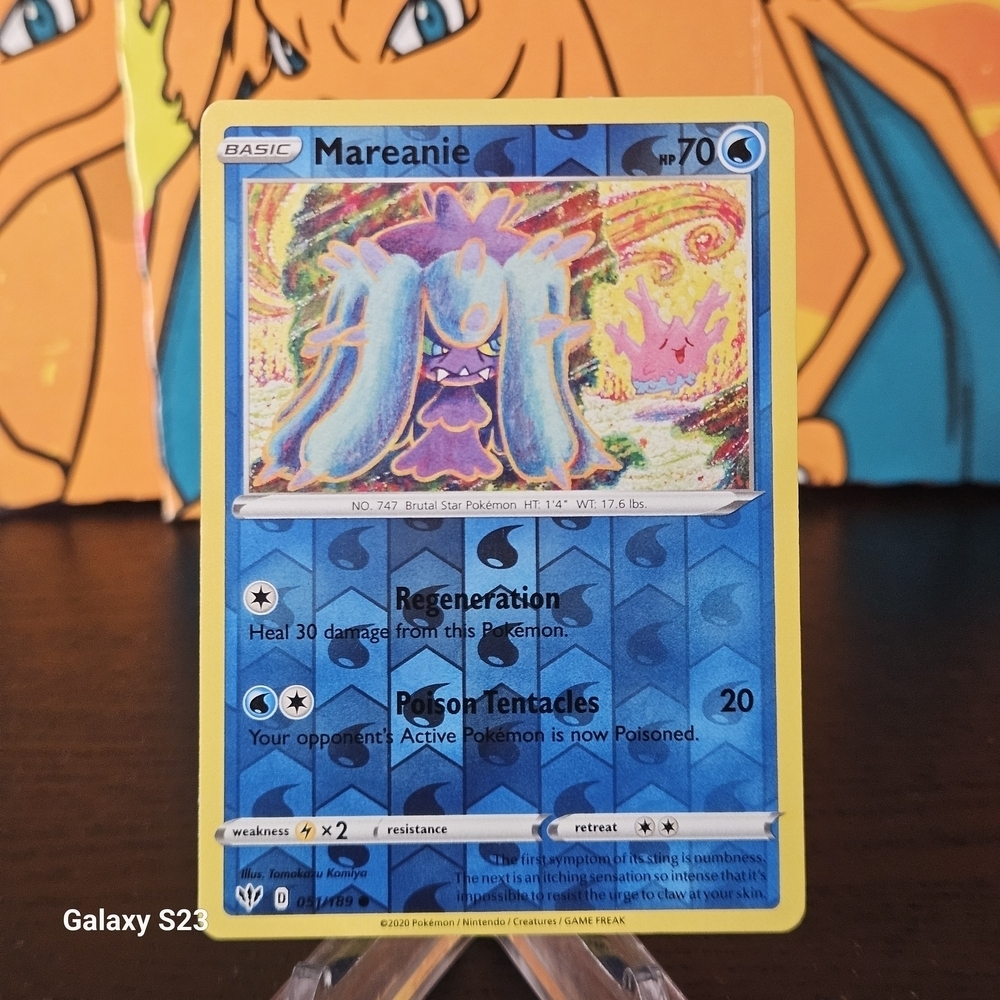 Mareanie 051/189 Pokemon TCG Reverse Holo